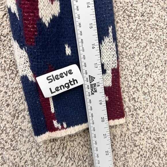 KNOX ROSE Women's M Southwestern Open Chunky Pocketed Duster Longline Cardigan - Picture 9 of 10